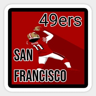 49ers Sticker